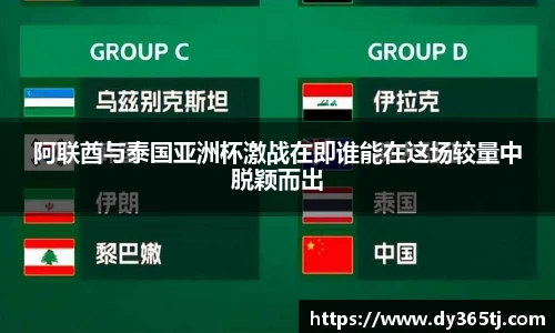 阿联酋与泰国亚洲杯激战在即谁能在这场较量中脱颖而出